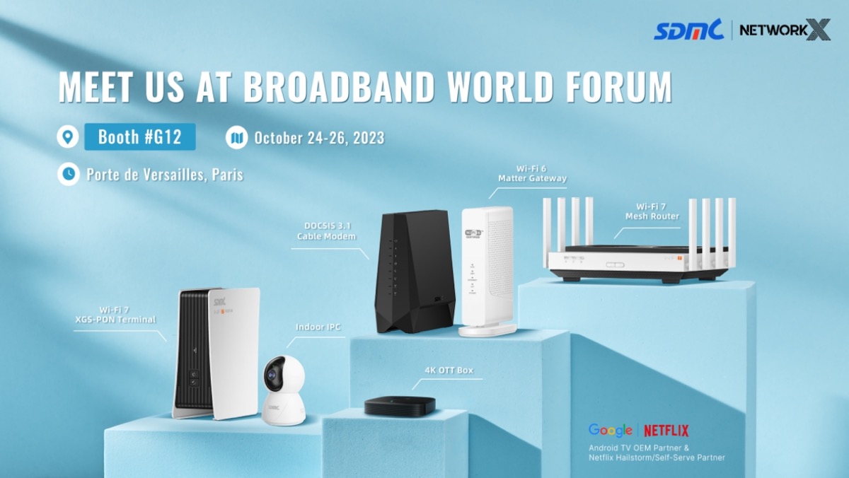 接待莅临必赢亚洲法国天下宽带展（BBWF）